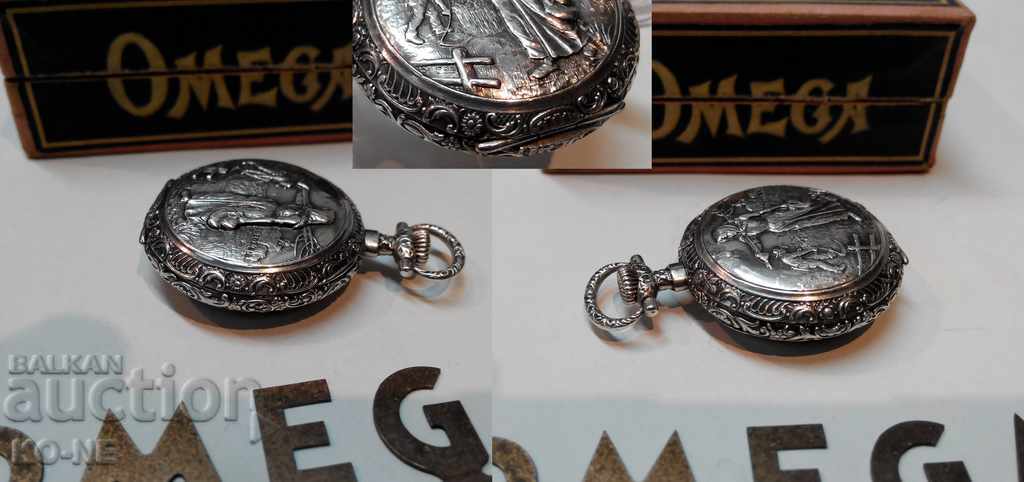 Pocket watch OMEGA OMEGA silver - 6 Pocket watch OMEGA OMEGA silver - 6