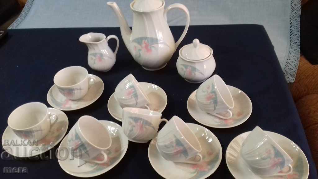 Porcelain tea or coffee set - fine porcelain