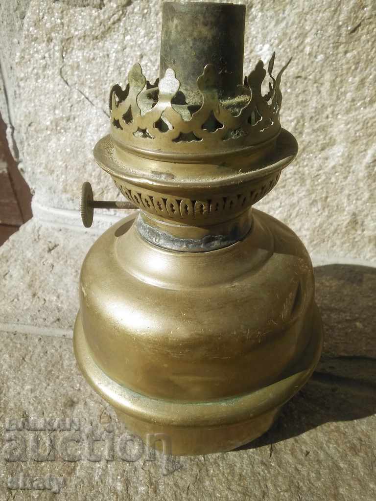 Delivery of Old French gas lamp