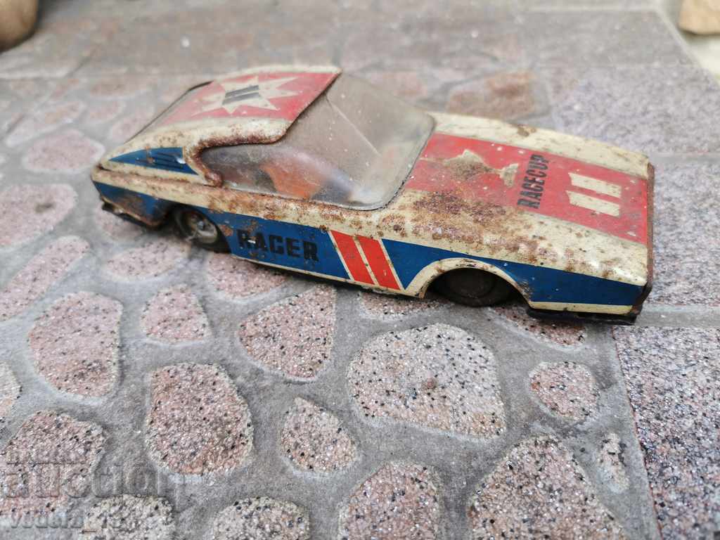 An old tin toy
