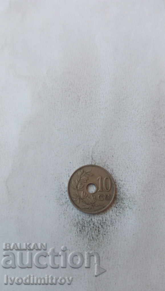 Belgium 10 centimes 1928 ROYAUME DE BELGIQUE