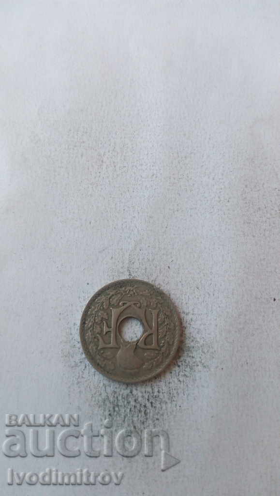 France 25 centimes 1922 with price 1.35 BGN | € 0.69