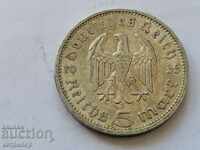 5 марки Германия 1935г A сребърна.