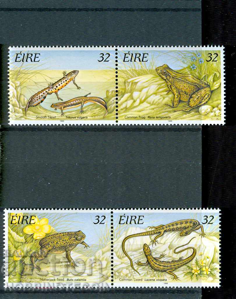 EIRE EIRE Frogs Umbrellas Gutzers 1995 4 x 32 MNH 1