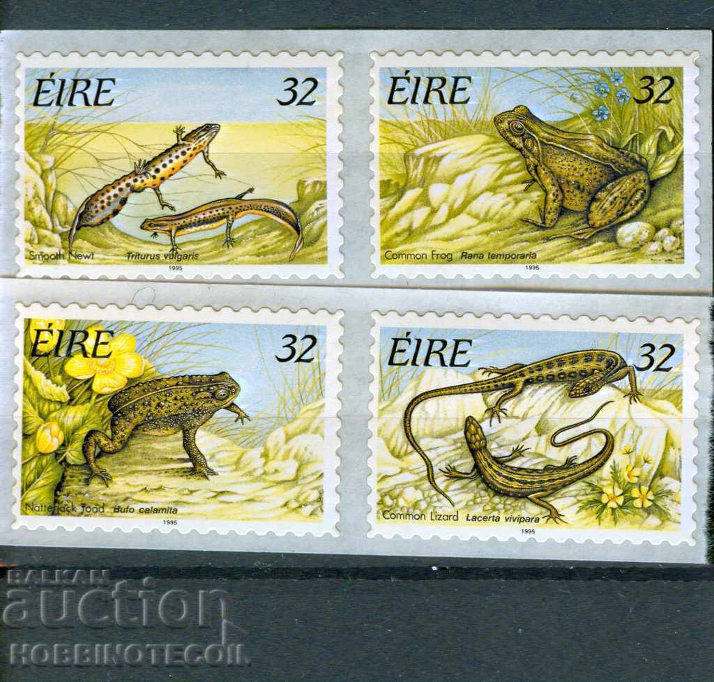 EIRE EIRE Frogs Umbrellas Gutseri 1995 4 x 32 MNH 2