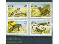 EIRE EIRE Frogs Umbrele Gutseri 1995 4 x 32 MNH 2