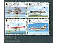 ГИБРАЛТАР GIBRALTAR Самолети 2006 НОМИНАЛ 2.57 MNH