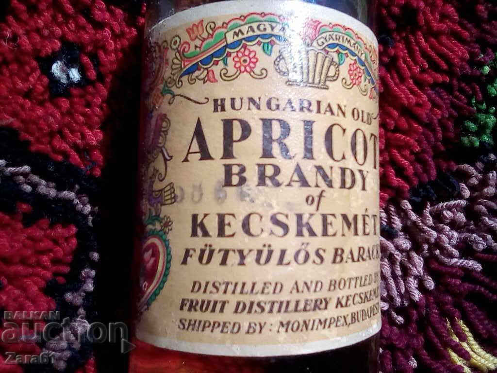 Unique bottle of apricot brandy vintage 1958 year RRRRRRR with price 153.39 €