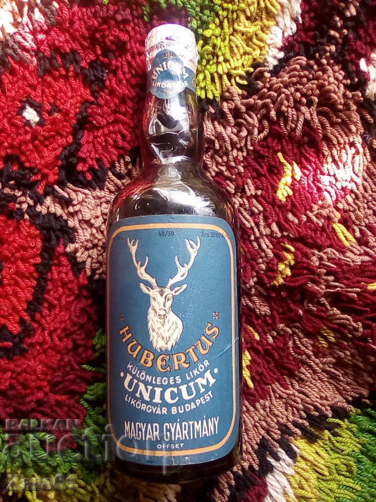 Auction Unique bottle of liqueur UNICUM RRRRRRR Auction Unique bottle of liqueur UNICUM RRRRRRR