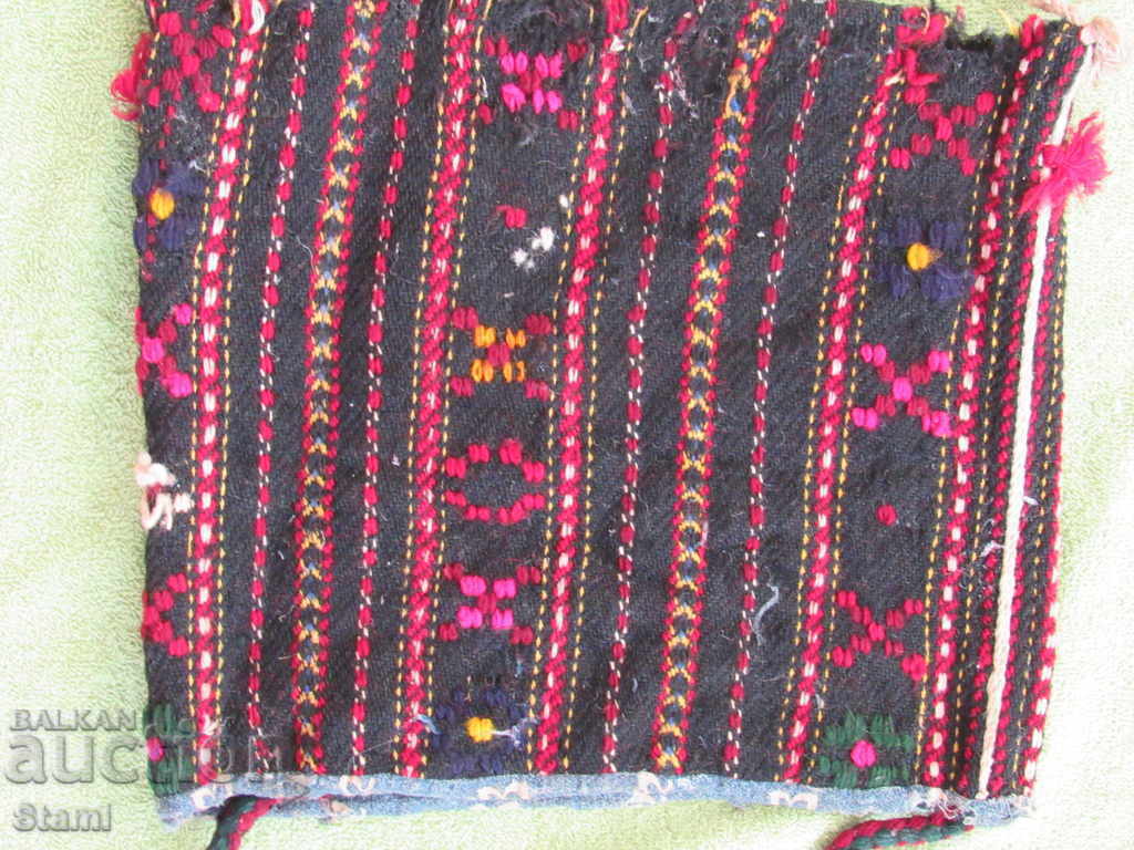 Delivery of An old hand-woven woolen trap bag from the beginning of the 20th century Delivery of An old hand-woven woolen trap bag from the beginning of the 20th century