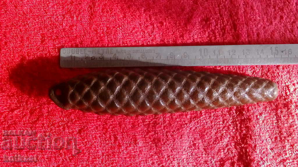 Παλιό βάρος μαχαιριού για κούκου ρολόι τοίχου ΕΣΣΔ Παλιό βάρος μαχαιριού για κούκου ρολόι τοίχου ΕΣΣΔ