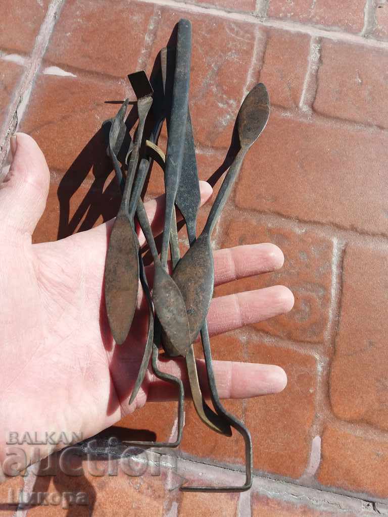 Auction OLD TOOLS FOR POTTERY POTTERY Auction OLD TOOLS FOR POTTERY POTTERY