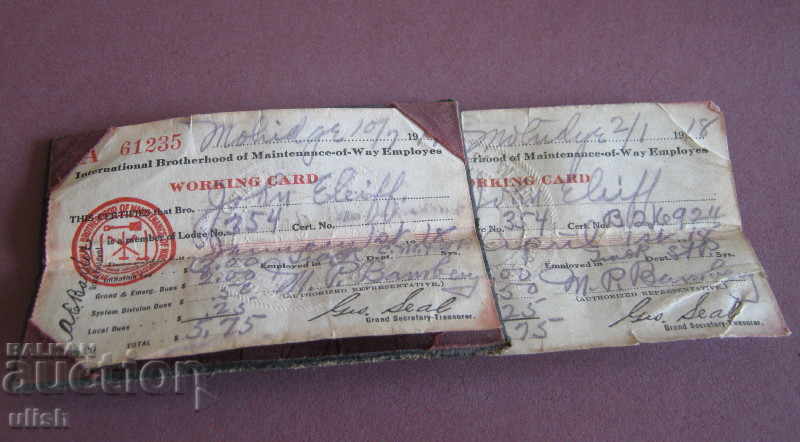 International Brotherhood of Employers Labor Booklet 1918 with price 5.00 BGN | € 2.56 International Brotherhood of Employers Labor Booklet 1918 with price 5.00 BGN | € 2.56