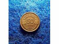 50 centimes France 1938