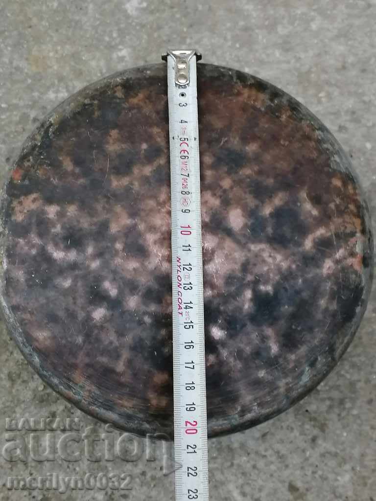 Delivery of Old copper cauldron, copper, cauldron, forged vessel Delivery of Old copper cauldron, copper, cauldron, forged vessel