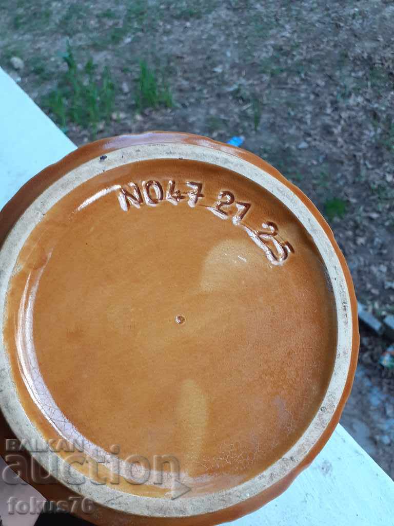 OLD VASE POT GERMAN CERAMICS RUMTOPF - 5 OLD VASE POT GERMAN CERAMICS RUMTOPF - 5