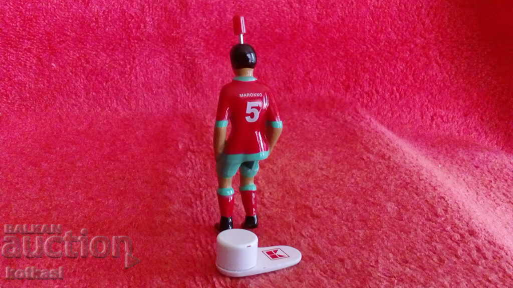 Μεταλλική αθλητική φιγούρα ποδοσφαιριστή Μαρόκο με τιμή 10.50 BGN | € 5.37 Μεταλλική αθλητική φιγούρα ποδοσφαιριστή Μαρόκο με τιμή 10.50 BGN | € 5.37