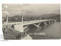 Carte poștală veche - Plovdiv, Podul de pe râul Maritsa