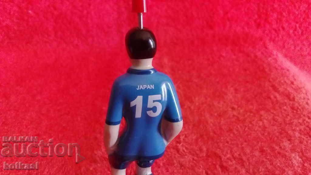 Παράδοση Μεταλλική αθλητική φιγούρα ποδοσφαιριστή Ιαπωνίας Παράδοση Μεταλλική αθλητική φιγούρα ποδοσφαιριστή Ιαπωνίας