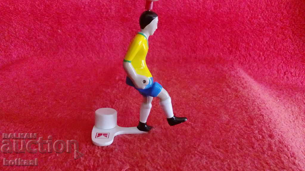 Auction  Brazil football player metal sports figure