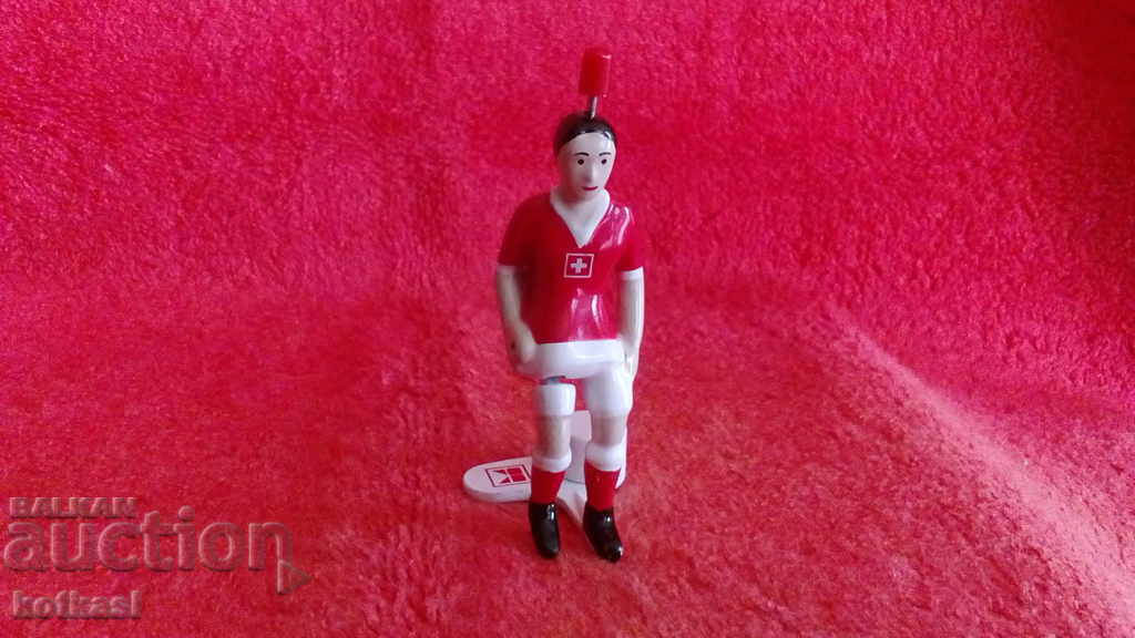 Μεταλλική αθλητική φιγούρα ποδοσφαιριστή Ελβετίας Μεταλλική αθλητική φιγούρα ποδοσφαιριστή Ελβετίας