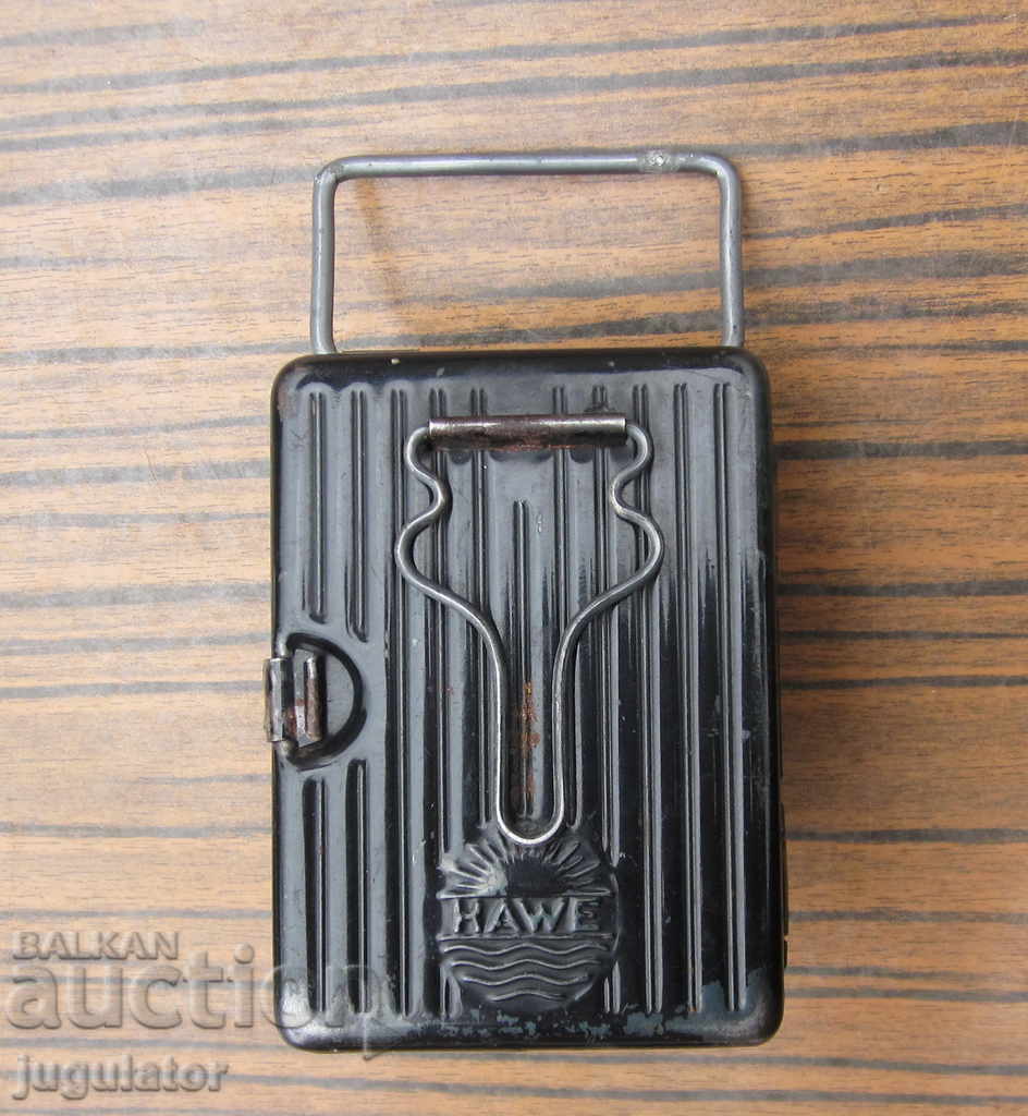 WWII German soldier's flashlight HAWE lantern - 5