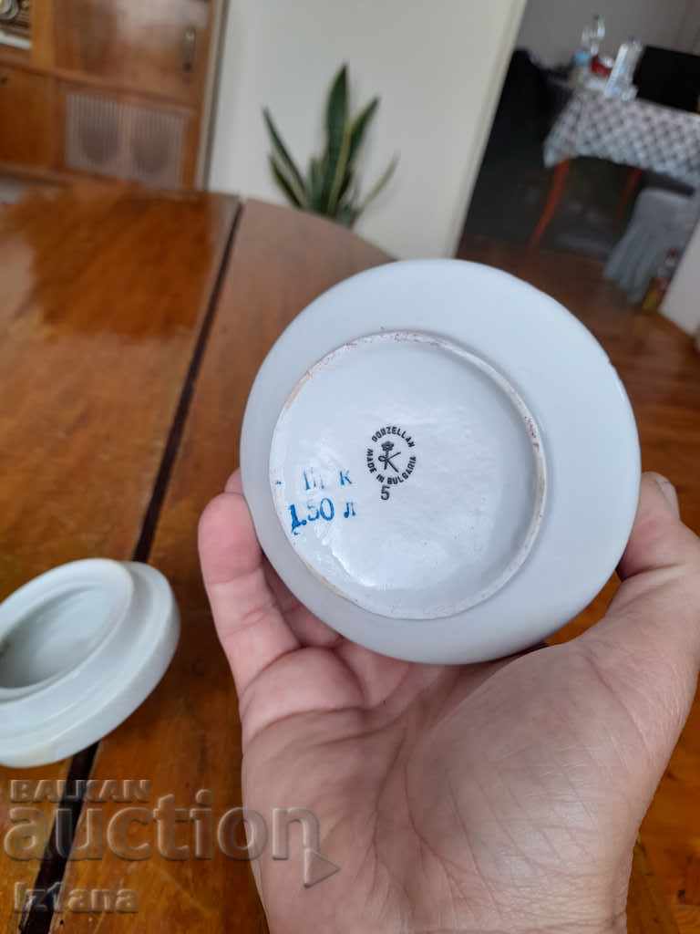 Old porcelain sugar bowl - 5 Old porcelain sugar bowl - 5