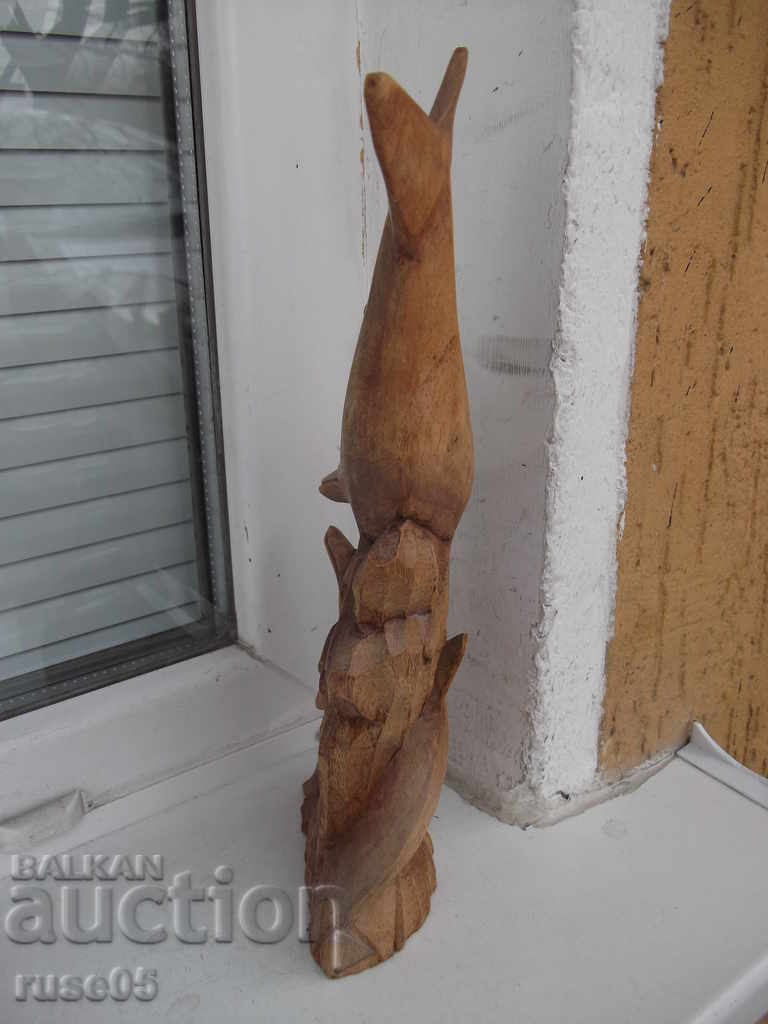 Delivery of Figure "Pair of dolphins" wooden Delivery of Figure "Pair of dolphins" wooden