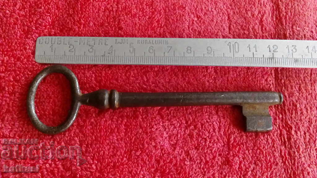 Old large iron key