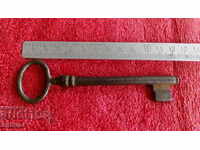 Old large iron key