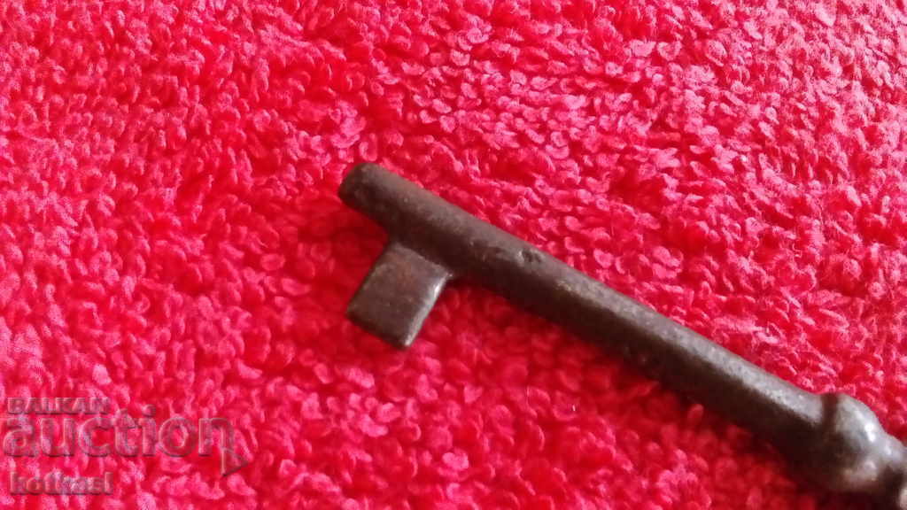 An old small iron key - 6 An old small iron key - 6