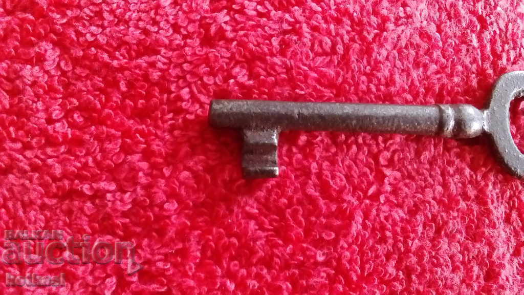 An old small iron key - 6