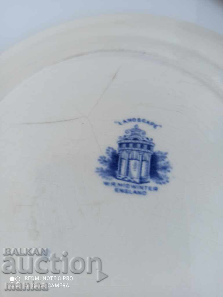 Old porcelain plate with price 35.00 BGN | € 17.90 Old porcelain plate with price 35.00 BGN | € 17.90