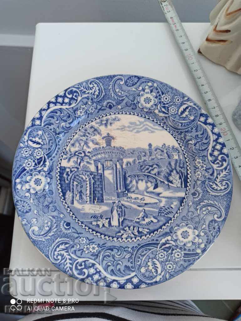 Old porcelain plate Old porcelain plate