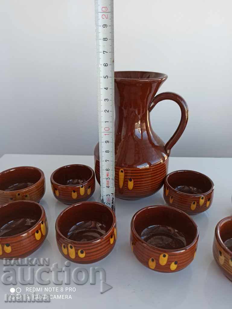 Wine / Rakia Pitcher 8 cups - 7 Wine / Rakia Pitcher 8 cups - 7