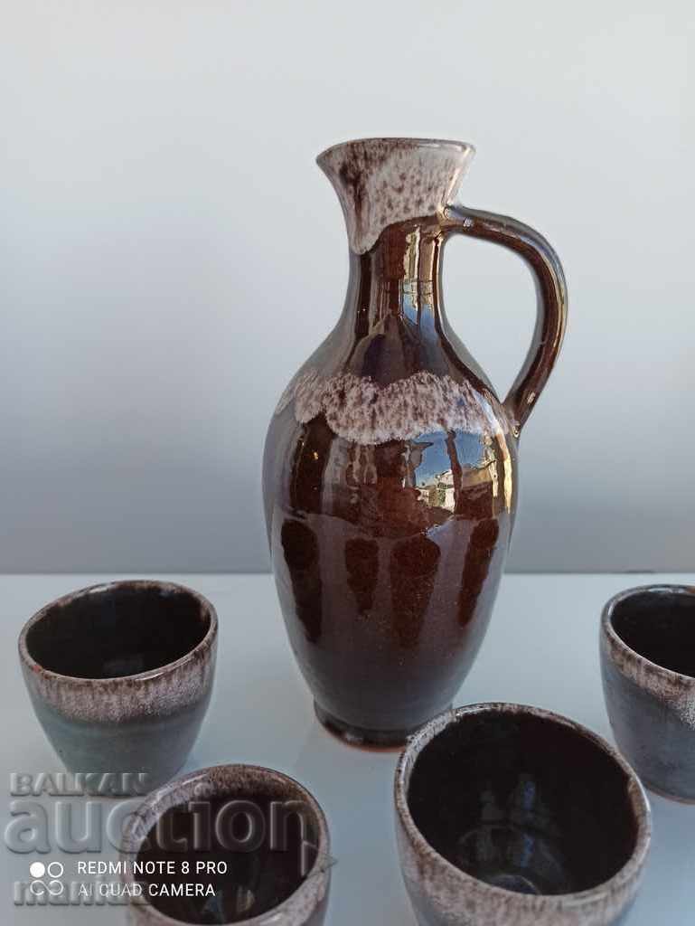 Каничка за вино /ракия с цена 40.00 лв. | € 20.45 Каничка за вино /ракия с цена 40.00 лв. | € 20.45