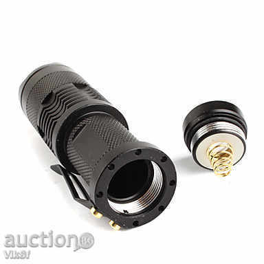 Powerful 8 cm Mini LED Lantern + Charger with price 11.00 BGN | € 5.62