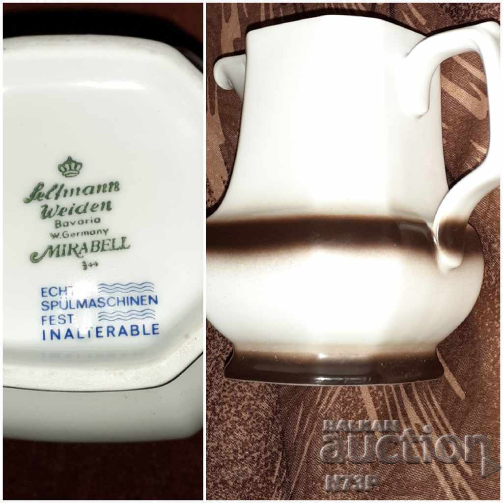 PORCELAIN TUB. BAVARIA. W.GERMANY. - 6 PORCELAIN TUB. BAVARIA. W.GERMANY. - 6