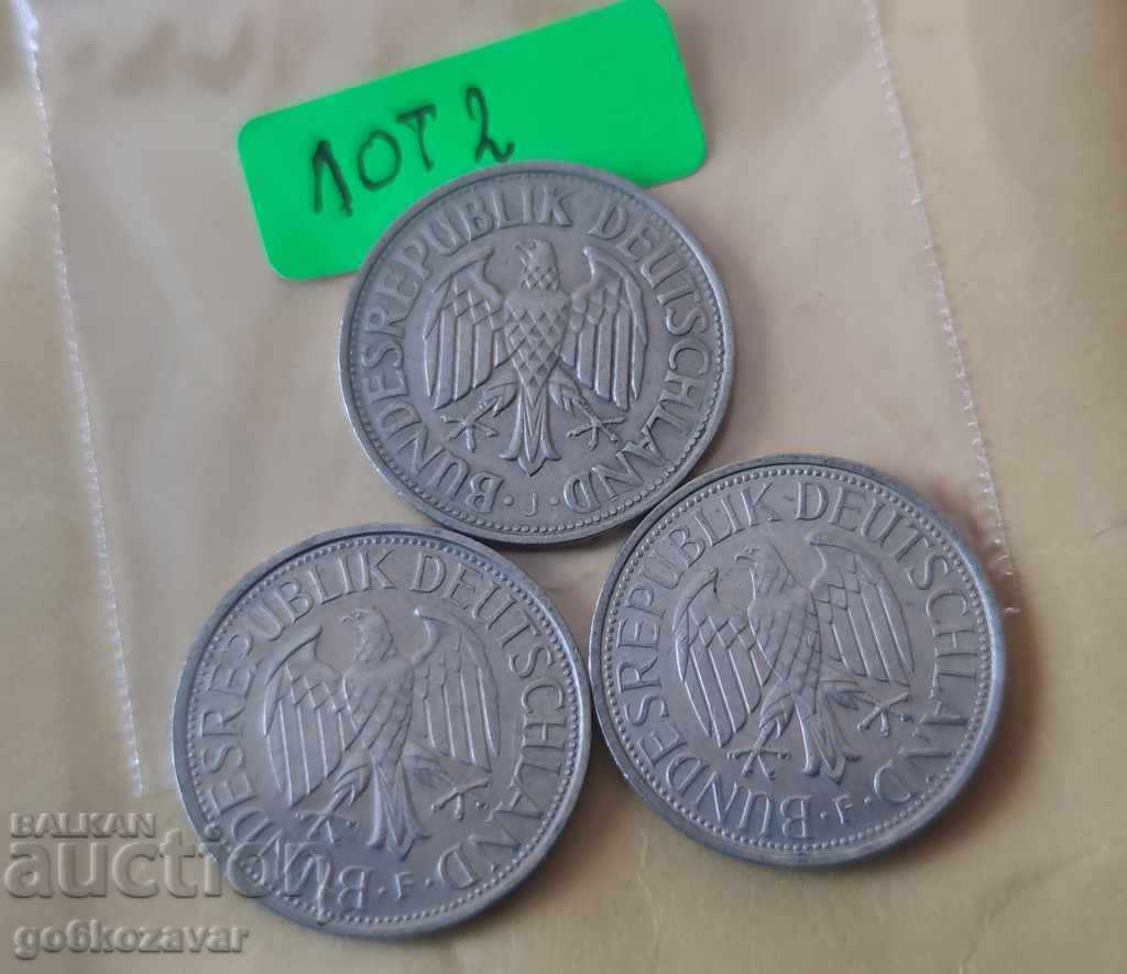 Coins lot Germany. with price 4.90 BGN | € 2.51