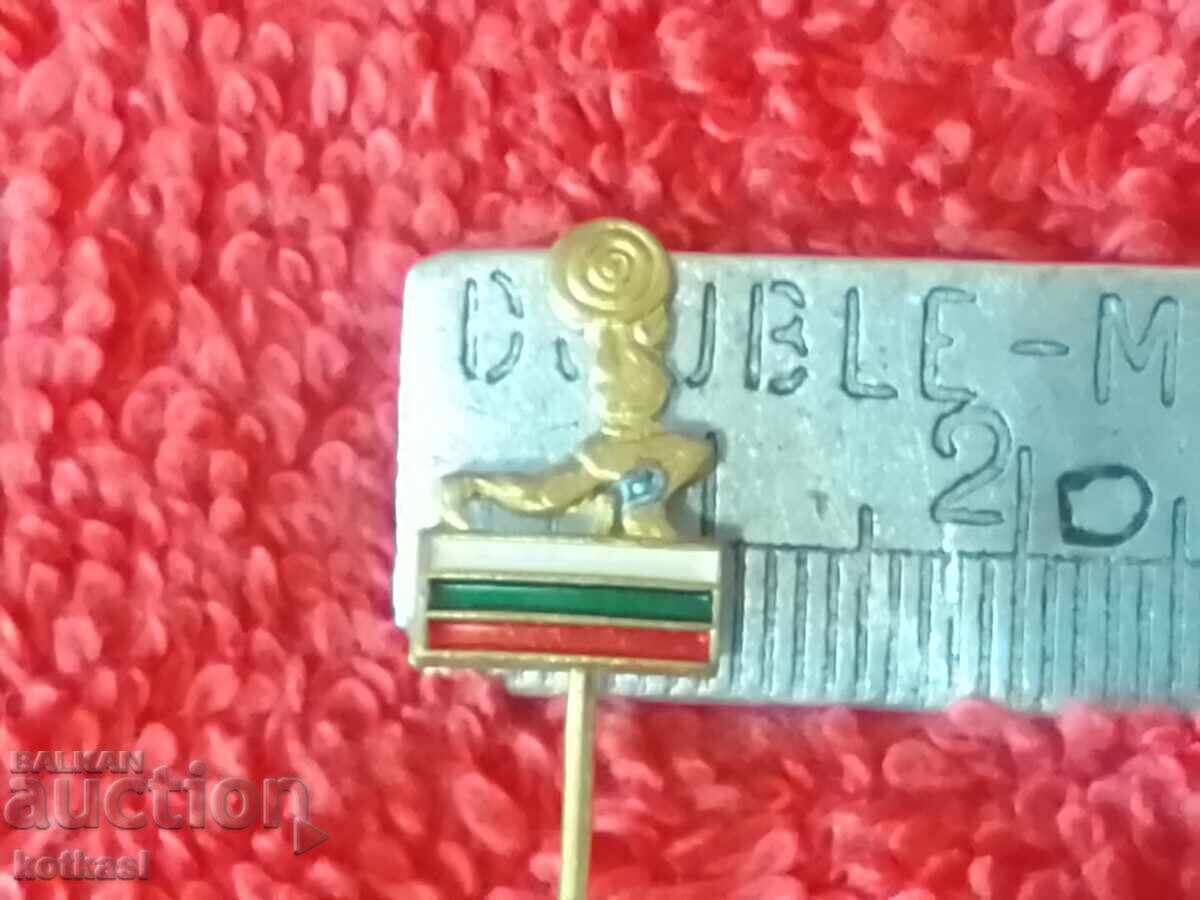 Old sports badge WEIGHTLIFTING FEDERATION BFWT Old sports badge WEIGHTLIFTING FEDERATION BFWT