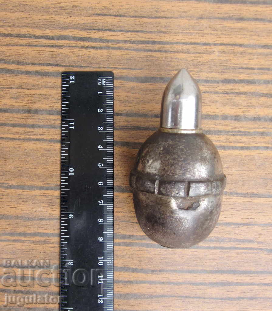 PSV Kingdom of Bulgaria military art lighter bomb grenade - 7 PSV Kingdom of Bulgaria military art lighter bomb grenade - 7