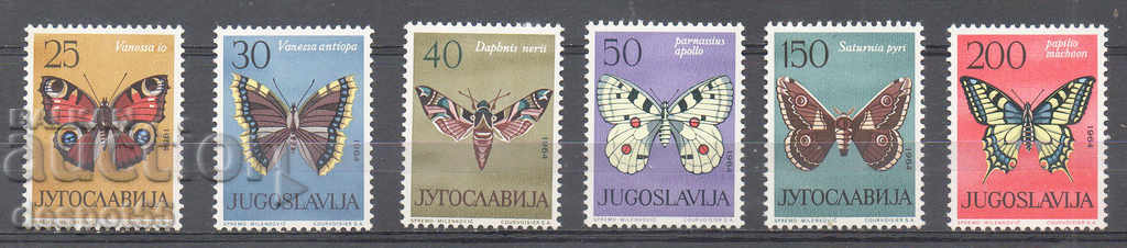 1964. Iugoslavia. Fluturi.