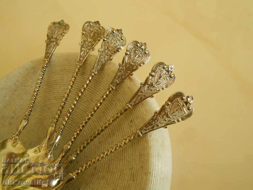 Delivery of Silver SPOONS - ornaments, SILVER 800, before 1920 Delivery of Silver SPOONS - ornaments, SILVER 800, before 1920