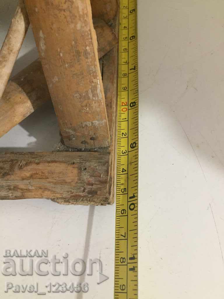 Auction  old decorative bamboo swing