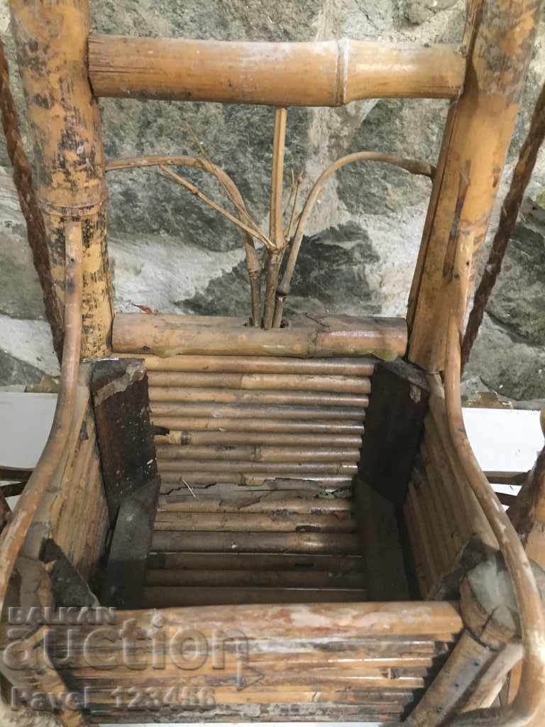 old decorative bamboo swing - 5