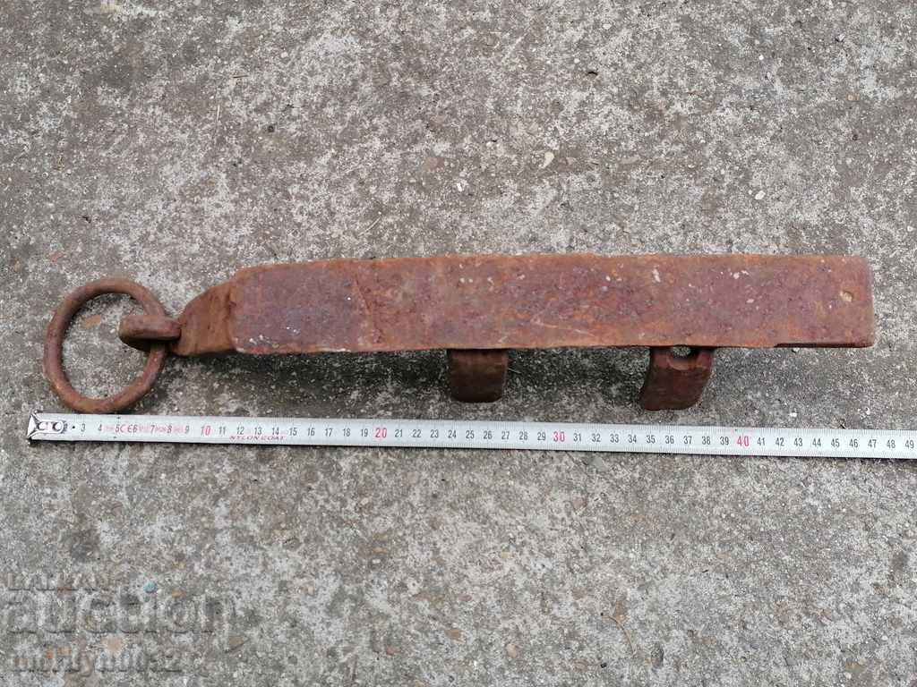 Old brake for wagon wagon wrought iron primitive - 5 Old brake for wagon wagon wrought iron primitive - 5