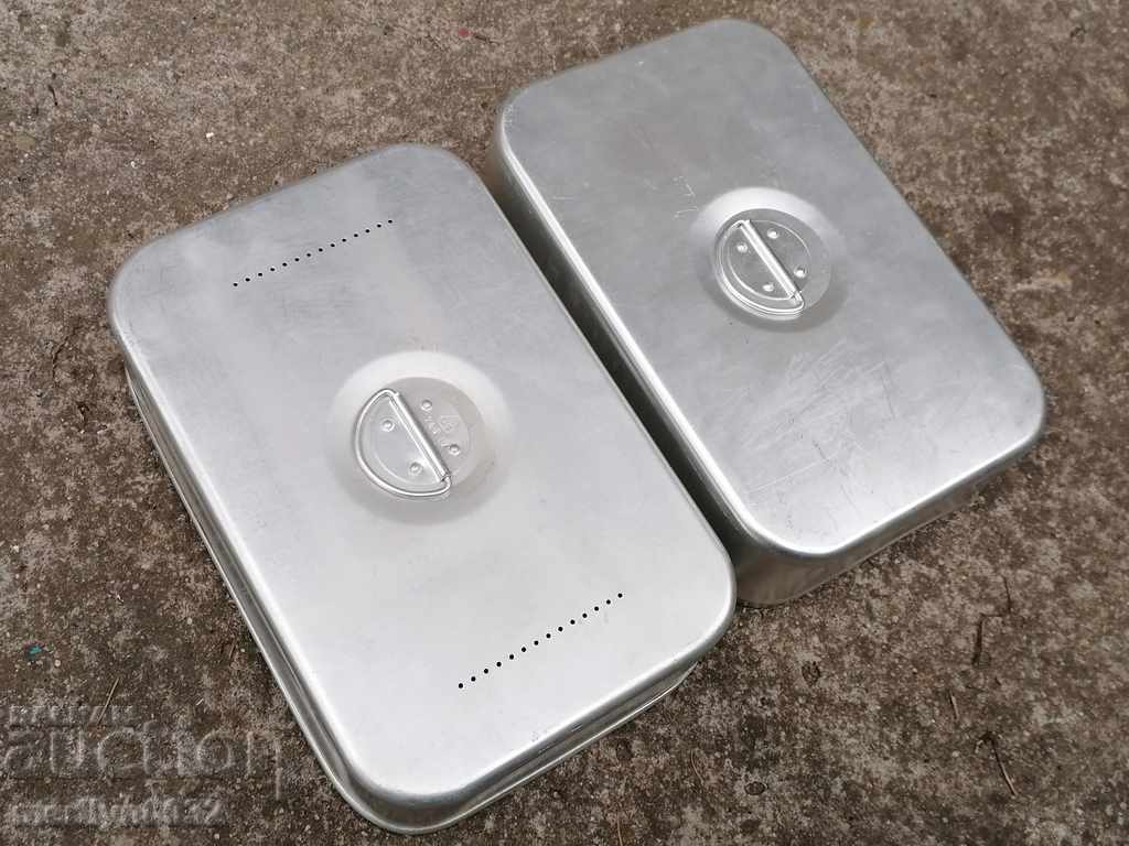 Auction Tourist aluminum food box number marking Auction Tourist aluminum food box number marking