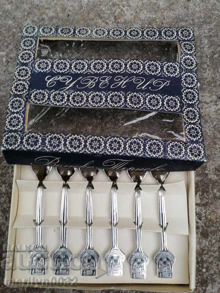 Set of 6 spoons for sweet ice cream Veliko Tarnovo - 5 Set of 6 spoons for sweet ice cream Veliko Tarnovo - 5