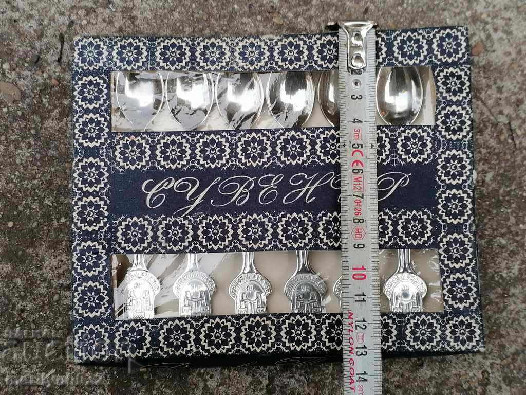 Set of 6 spoons for sweet ice cream Veliko Tarnovo - 7 Set of 6 spoons for sweet ice cream Veliko Tarnovo - 7