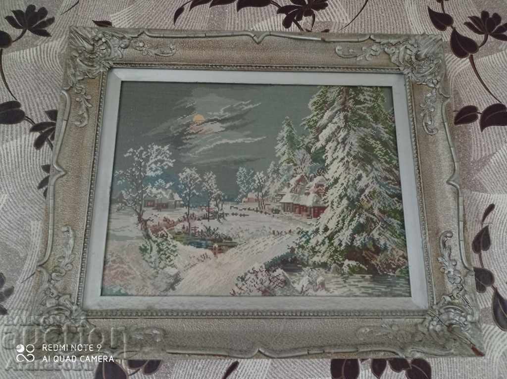 Original Aubusson tapestry "Hitler's Winter" Original Aubusson tapestry "Hitler's Winter"